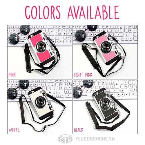 Ốp điện thoại giá rẻ cho iPhone 7 Plus Amigo I-photo S/F Camera Case