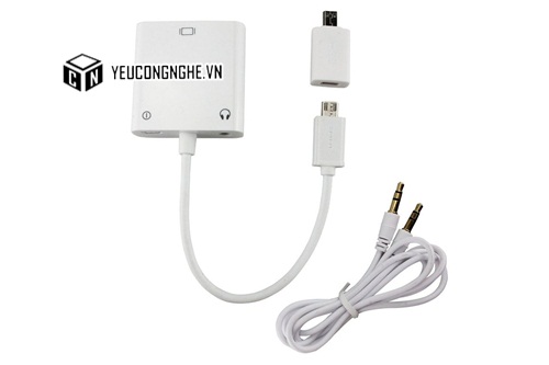 Các loại Jack, dây, thiết bị chuyển đổi, nối dài MHL