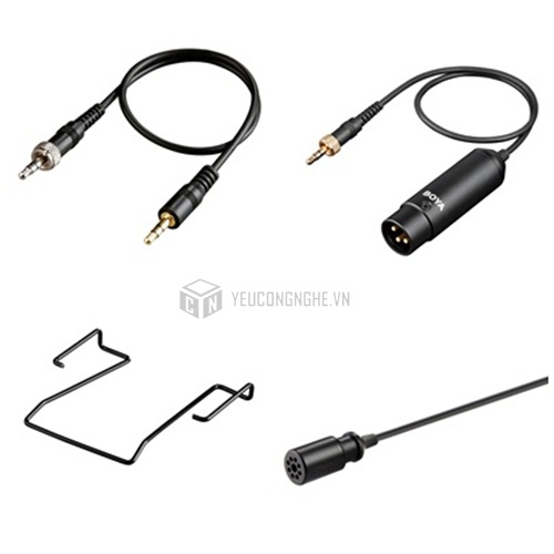 Mic không dây Boya BY-WM8 Pro K2 thu âm phỏng vấn cho máy ảnh máy quay
