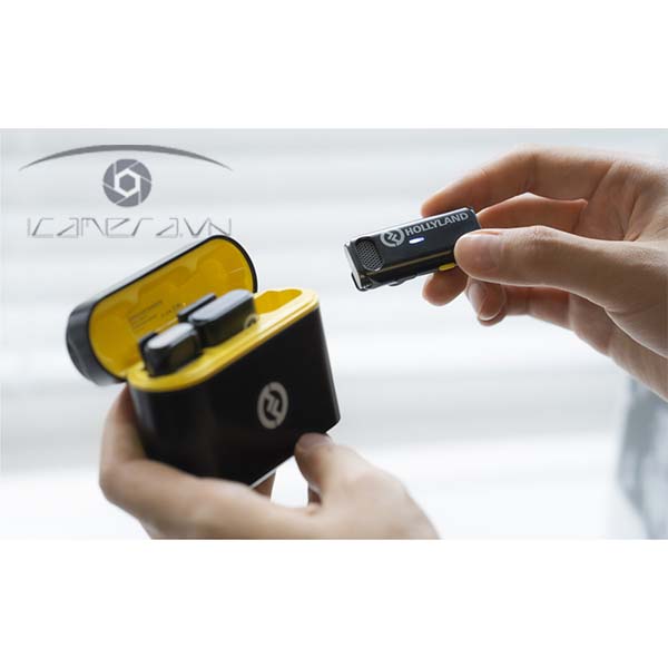 Micro thu âm Hollyland Lark M1 - Microphone Dành Cho Phỏng Vấn Vloging/ Phát Trực Tiếp