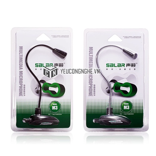 Mic Salar M3 loại rẻ ghi âm  thu tiếng