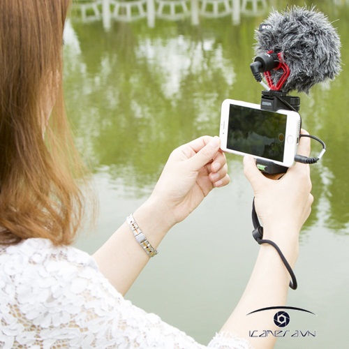 Mic thu âm Boya BY-MM1 đa năng cho máy ảnh, máy quay, smartphone