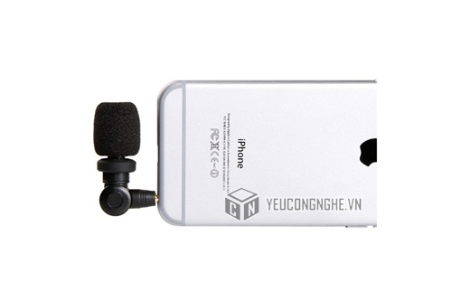 Mic thu âm định hướng cho iPhone, iPad, iPod Touch, Mac Saramonic Smartmic