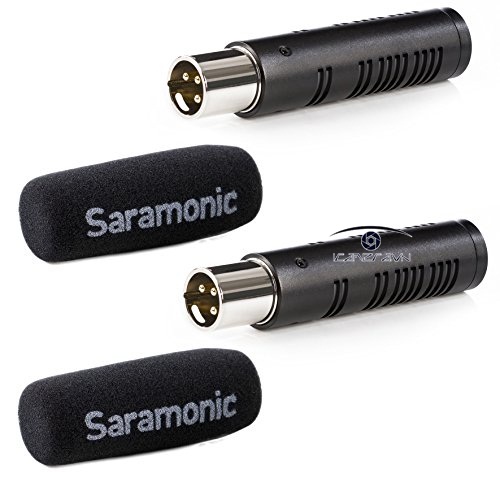 Mic thu âm định hướng Saramonic SR- AXM3 cho máy ảnh DSLR, quay phim
