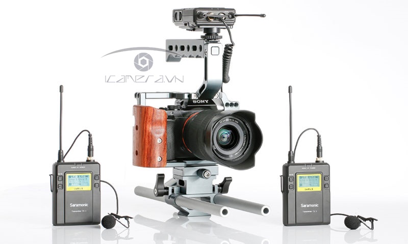 Mic thu âm Saramonic UWMIC9 Kit 2 không dây wireles thế hệ mới