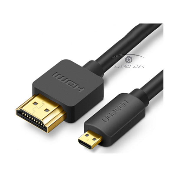 Cáp chuyển Micro HDMI to HDMI dài 3M Ugreen 30104