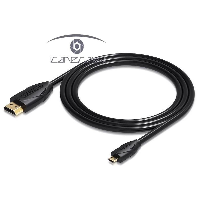Cáp HDMI VENTION 1080P chuyển đổi Micro HDMI sang HDMI 