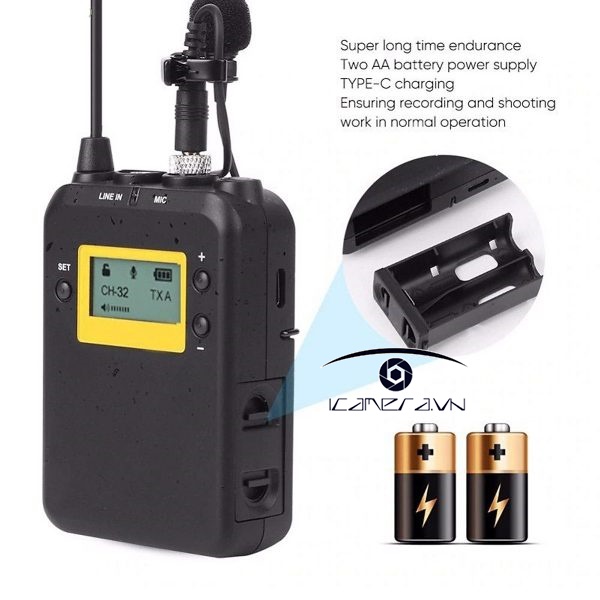 Micro không dây LensGo LWM-328C Double