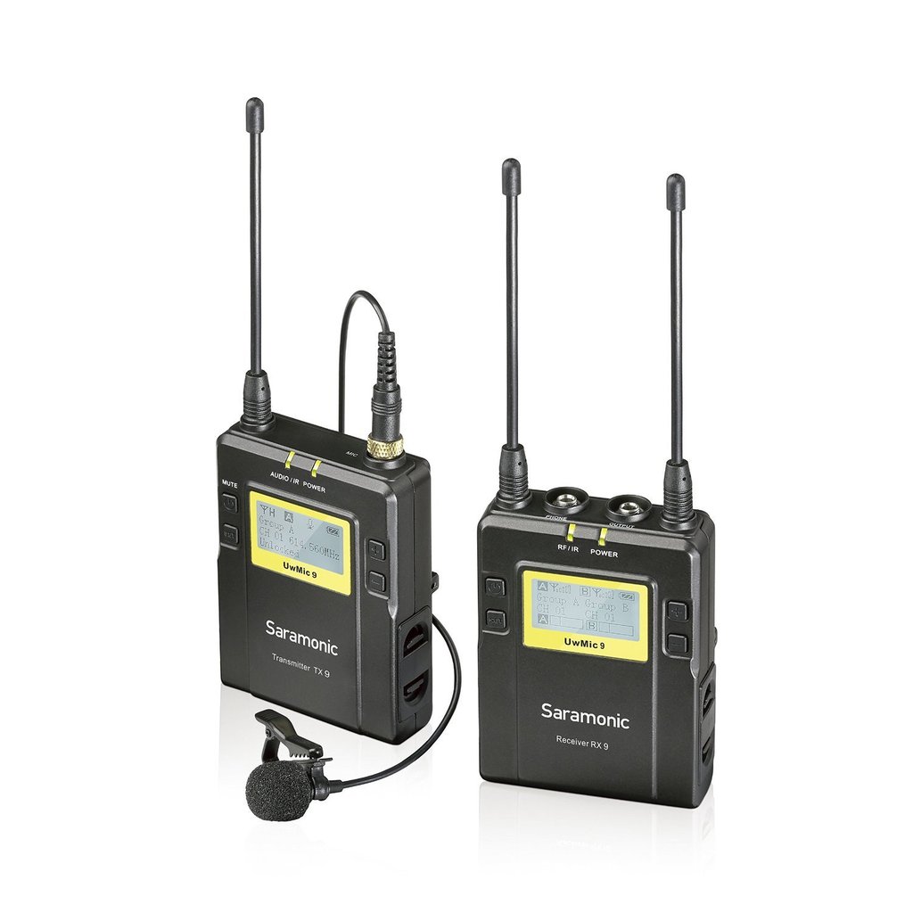 Micro cài áo Saramonic Lavalier SR-UM10-M1 sử dụng cho UWMIC9, UWMIC10
