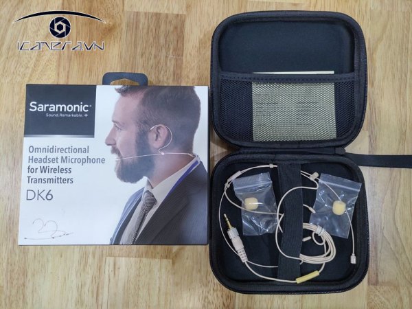 micro saramonic dk6a headset micro 3.5mm universal gia re ha noi