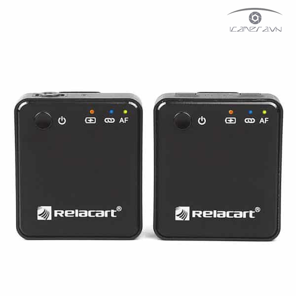 Micro thu âm không dây RELACART R1 hỗ trợ làm phim, vlog, livestream