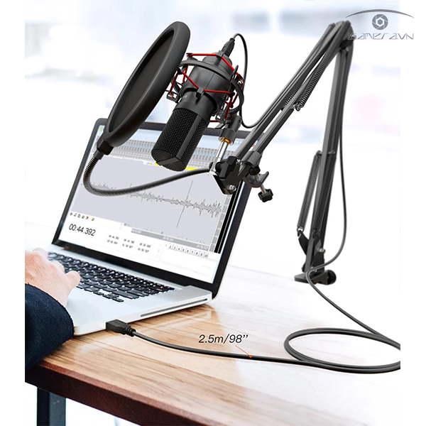 FIFINE T732 USB MICROPHONE CHO MÁY TÍNH 