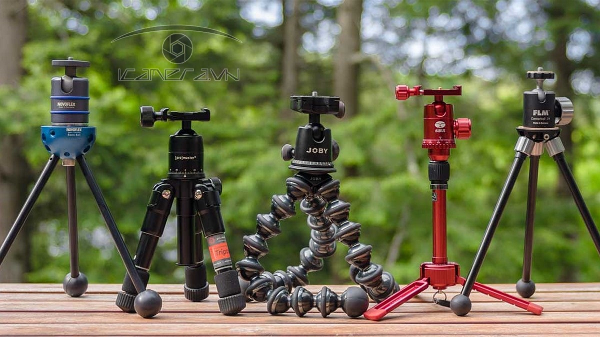 Mini Tripod Sirui 3T-35R cho máy ảnh, máy quay, điện thoại