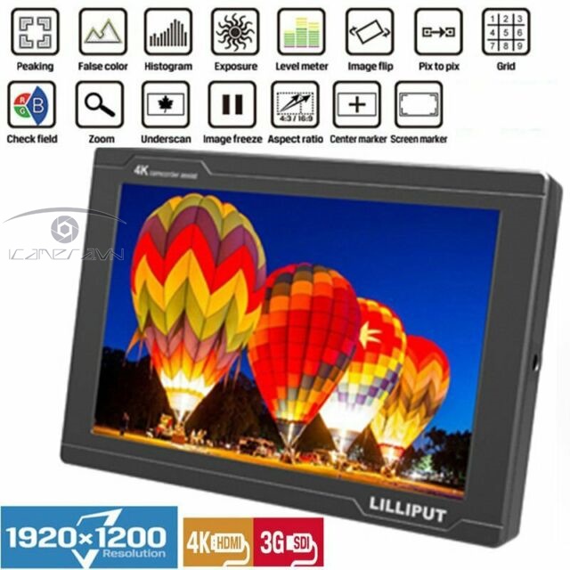 Màn hình monitor Lilliput F7S 7 inch hỗ trợ cổng HDMI/ SDI (3)