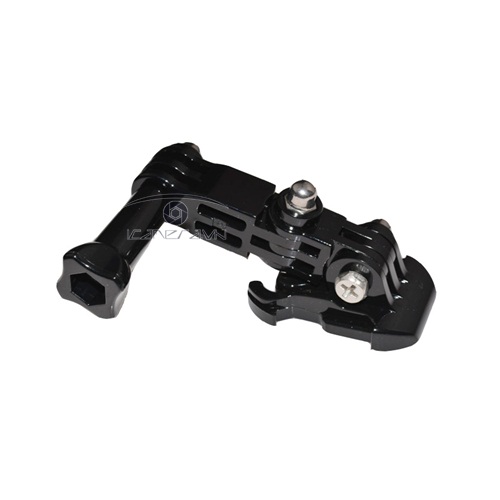 Mount gắn đổi góc kèm đế gài camera Gopro Hero SJcam
