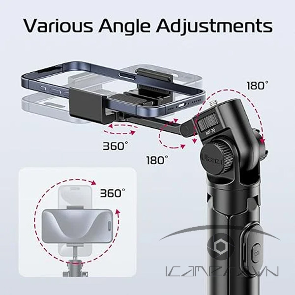 Ulanzi MT-70 Gậy Chụp Ảnh Selfie 3 Chân