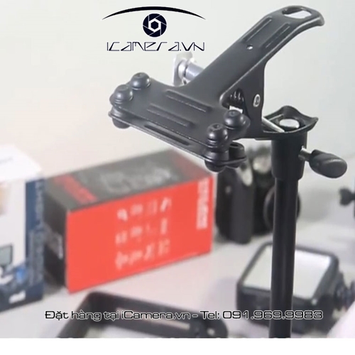 Kẹp to không bi cho tripod chân đỡ máy ảnh, máy quay, đèn chuyên nghiệp