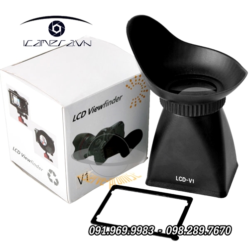 LCD View Finder ống ngắm camera cho máy Canon và Nikon model V1