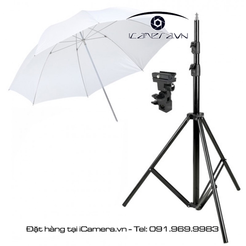 Chân đèn led flash kino studio cỡ lớn 1.9m chuyên nghiệp