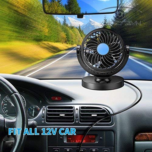 Quạt máy mini 12v trên ô tô, xe hơi cắm tẩu thuốc giá rẻ