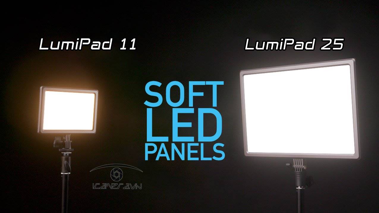 Đèn Led nhiếp ảnh Lumipad 25 2Kit with Power Adapter