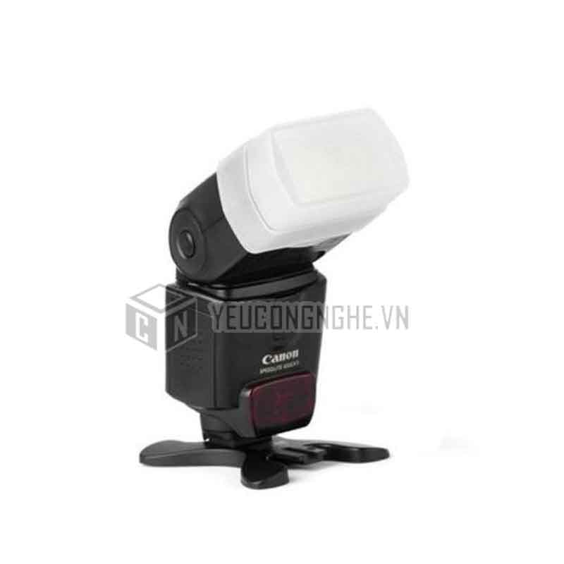 Nắp filter flash Softbox Diffuser Cap màu trắng cỡ nhỏ DC-W2