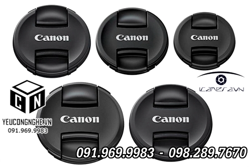 Nắp ống kính Canon 62mm bảo vệ ống kính DSLR