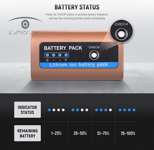 Pin Neewer NP-F970 cho Sony (7800mah)