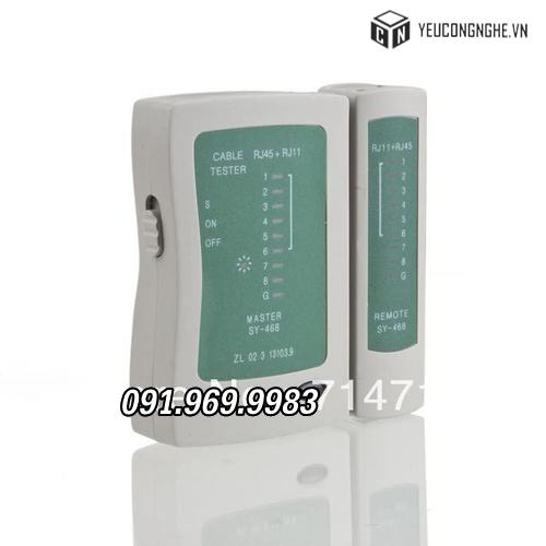 Bộ test dây mạng LAN, thiết bị kiểm tra chuyên dụng giá rẻ