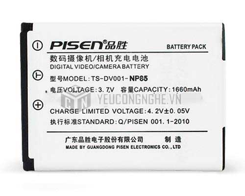 Pin sạc cho máy ảnh Fujifilm NP85 Pisen