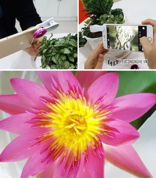Ống kính 3 trong 1 chụp ảnh đa năng cho smartphone Funipica F-516
