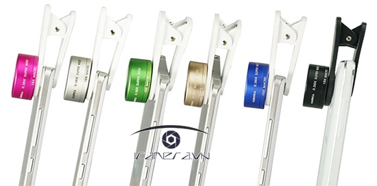 Ống kính chụp ảnh 2 trong 1 wide, macro lens cho điện thoại smartphone Funipica F-515