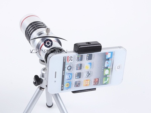 Ống kính telephoto zoom xa 18x đa năng cho mọi smartphone