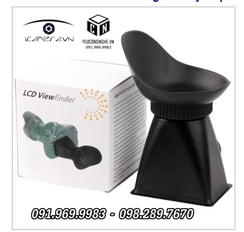 LCD View Finder ống ngắm LCD rõ nét 3D cho Canon 600D 60D DSLR V3