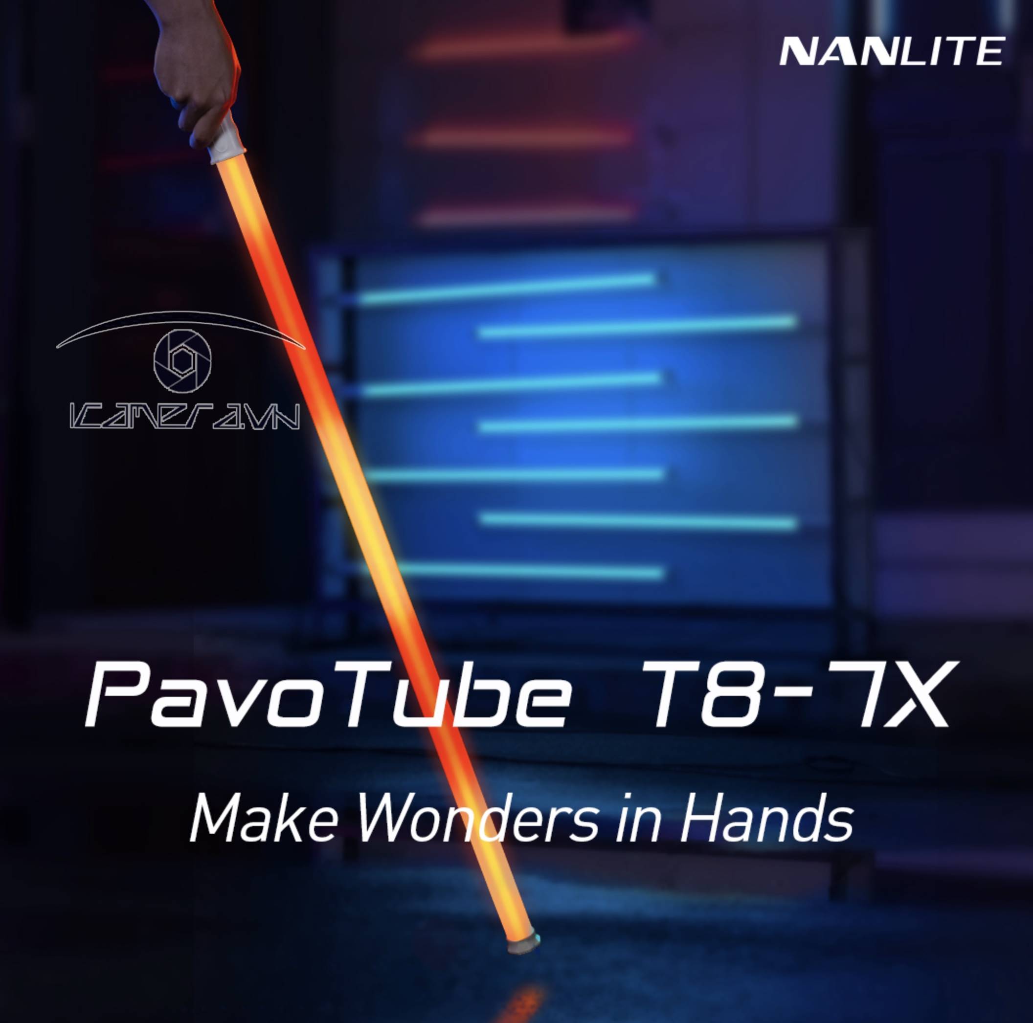 Đèn led ống Nanlite Pavotube T8-7X 1Kit