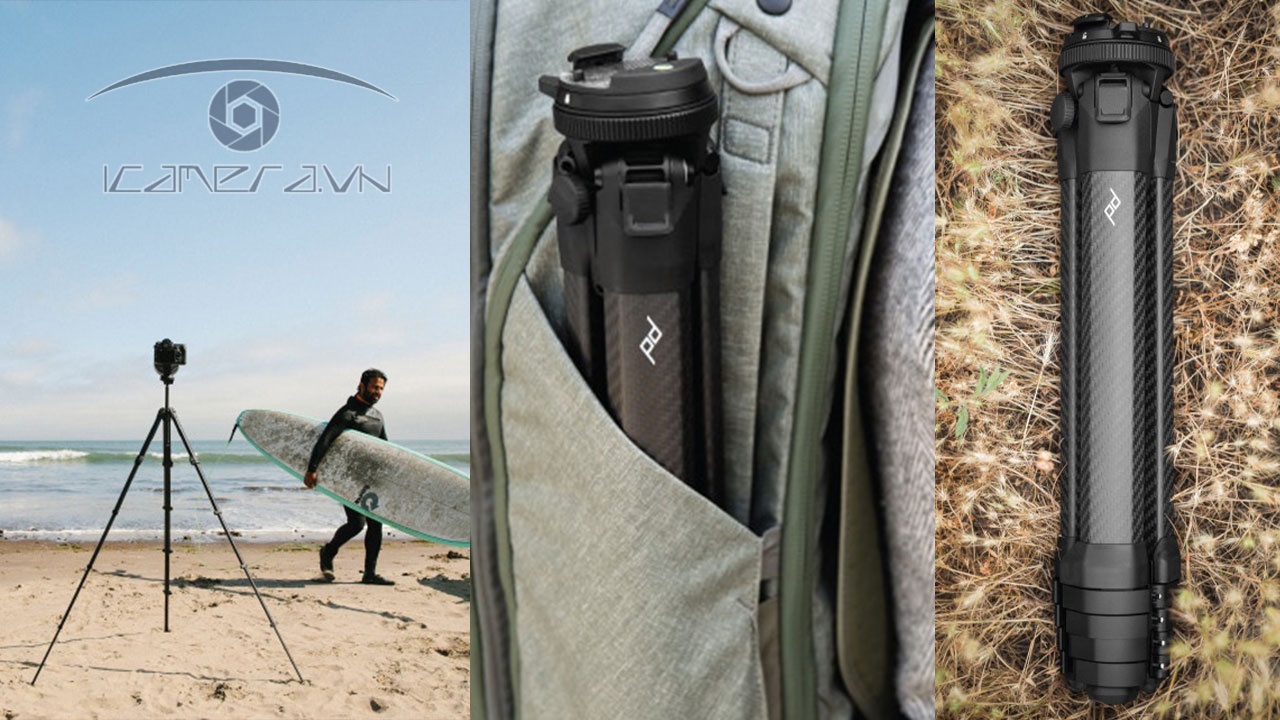 Chân máy ảnh Peak Design Carbon Fiber Travel Tripod
