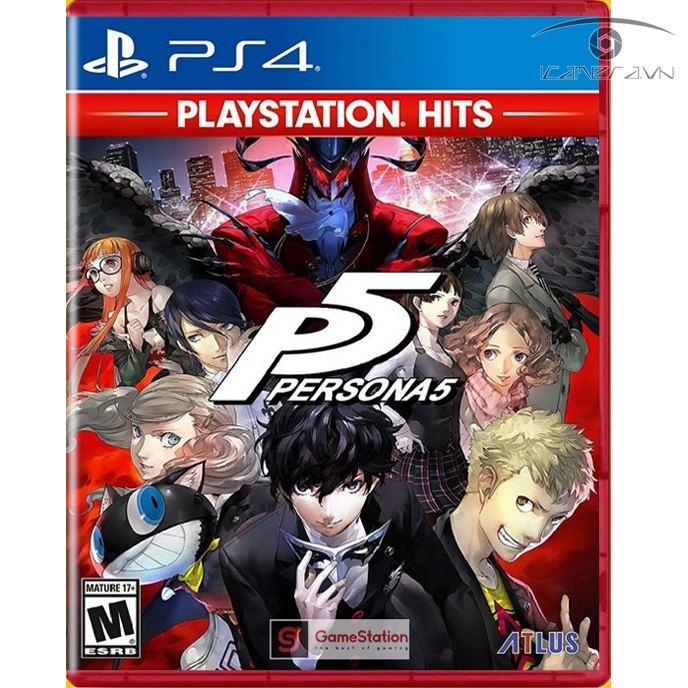 Đĩa game PS4 Persona 5 Play Station Hit