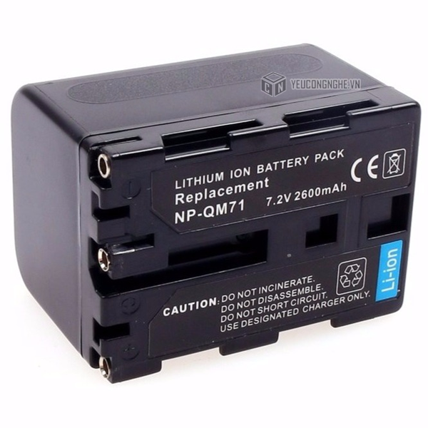 Pin cho máy ảnh Sony QM71(T) Pisen