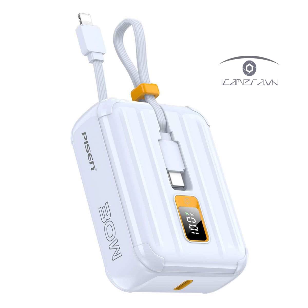 Pin dự phòng PISEN QUICK - POWERLink TINY 30W 10000mAh