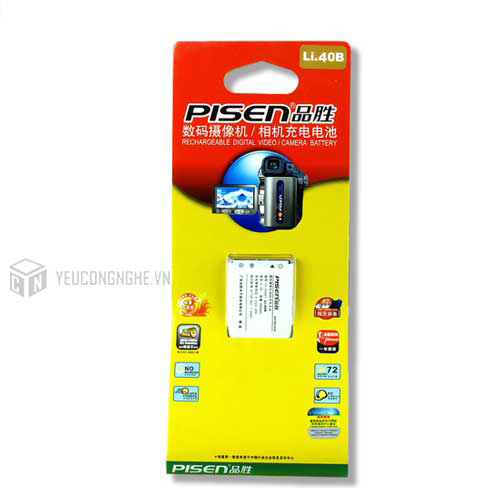 Pin máy ảnh Olympus Li.40B Pisen