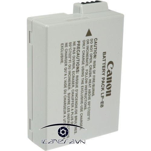 Pin máy ảnh kỹ thuật số Canon LP-E8 chất lượng,giá rẻ.
