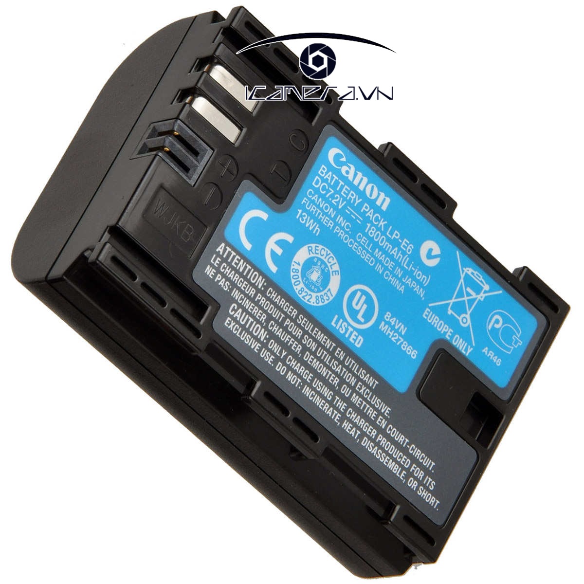 Pin máy ảnh LP-E6 dùng cho Canon 5D II, 7D, 6D, 60D, Canon 5D III