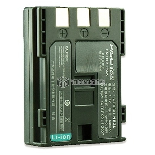 Pin sạc cho máy ảnh Canon NB-2L Pisen