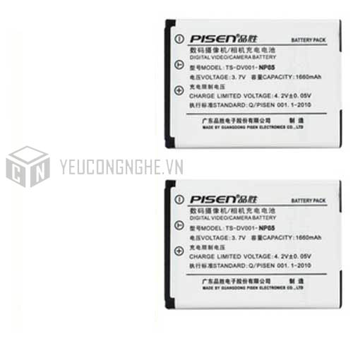 Pin sạc cho máy ảnh Fujifilm NP85 Pisen