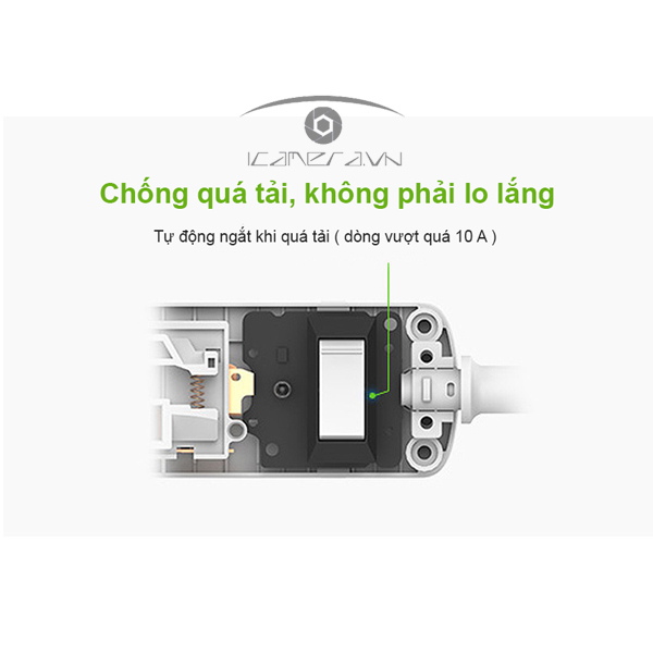 Ổ cắm điện Pisen 005(EP)(5x AC)