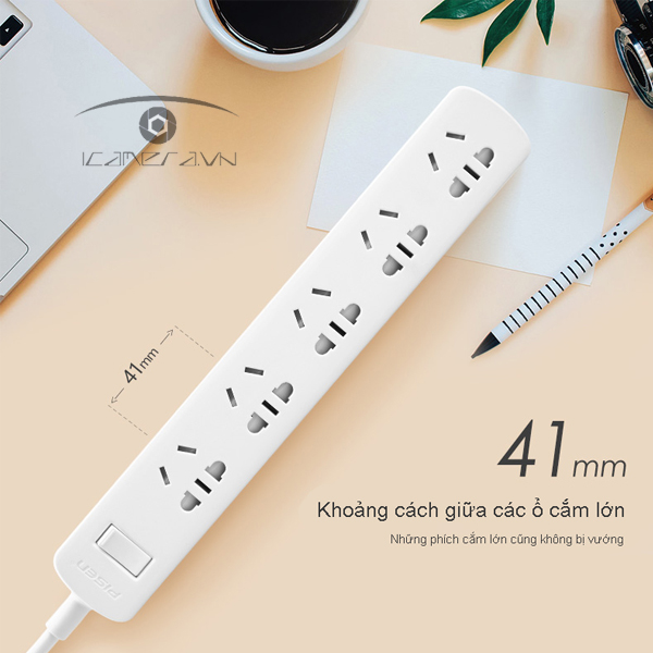 Ổ cắm điện Pisen 005(EP)(5x AC)