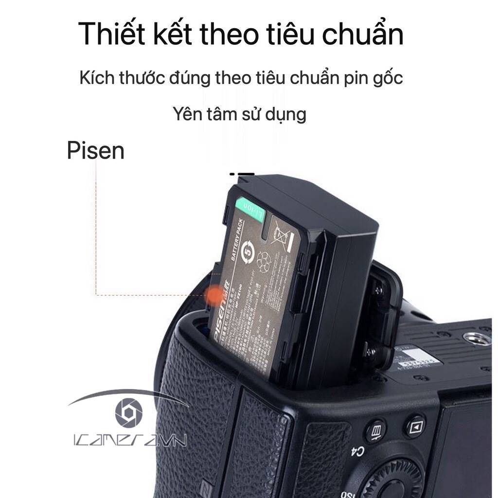 Pin Máy Ảnh Pisen Sony NP-FZ100