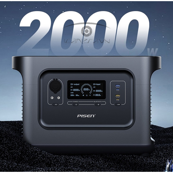 Trạm điện di động - PISEN Super Fast PowerWild 2000W