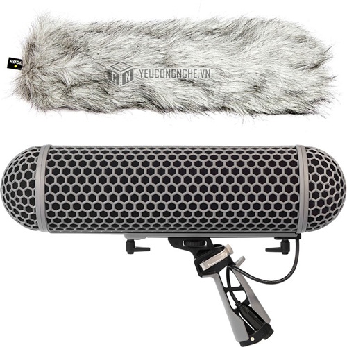Bộ giá đỡ, lọc gió cho mic Rode Blimp Suspension Windshield System