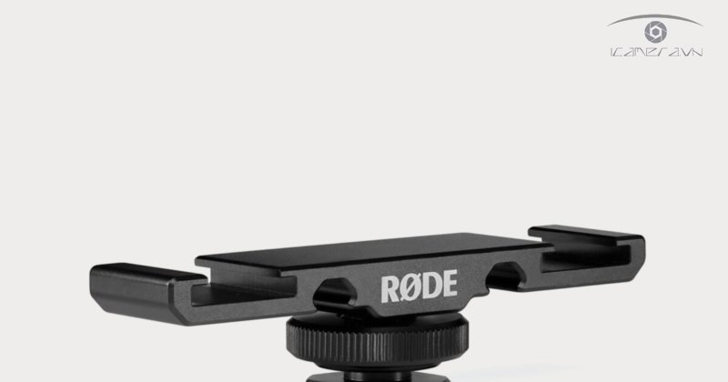 Rode DCS-1 Đế gài kép 2 mic và phụ kiện cho máy ảnh DSLR Mirrorless 